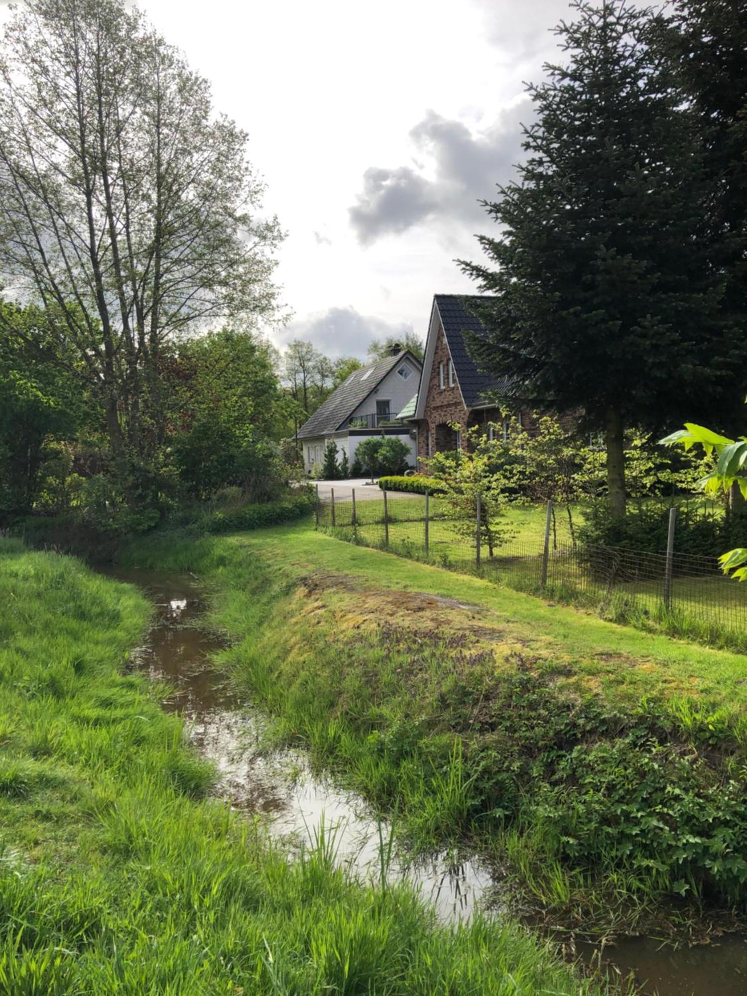 Attraktives Landhaus Naehe Bremen Stuhr Exterior foto